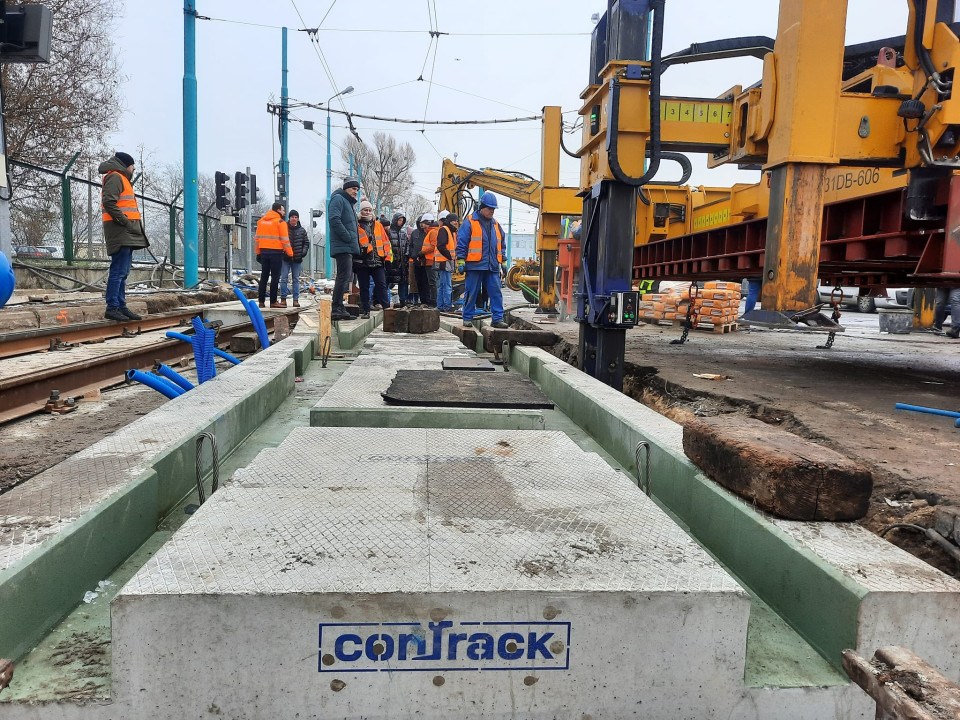 Poznański układ rozjazdowy w technologii CONTRACK