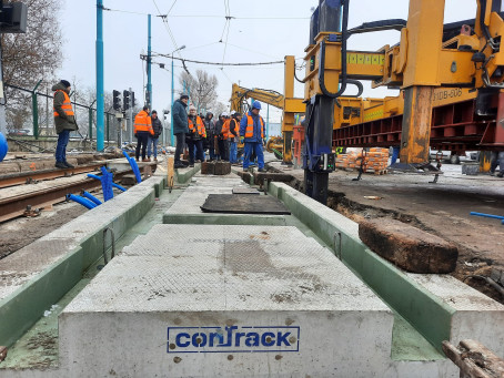 Poznański układ rozjazdowy w technologii CONTRACK